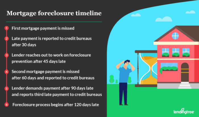 What happens during foreclosure